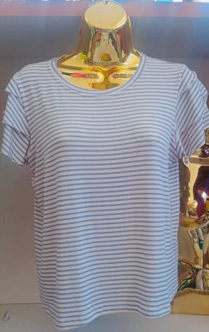 T-Shirts com detalhe na Manga